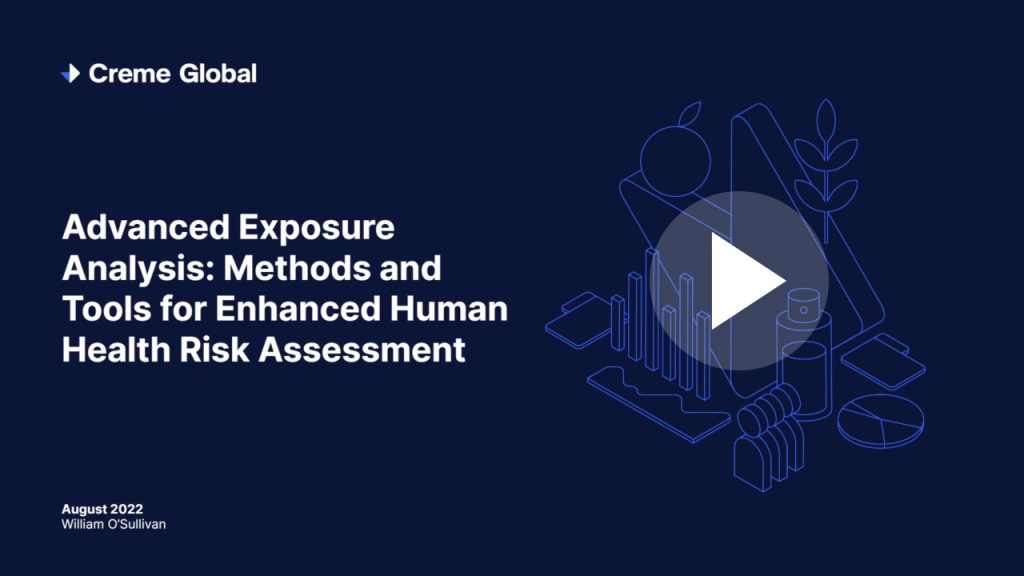 Advanced exposure analysis – methods and tools for enhanced human health risk assessment